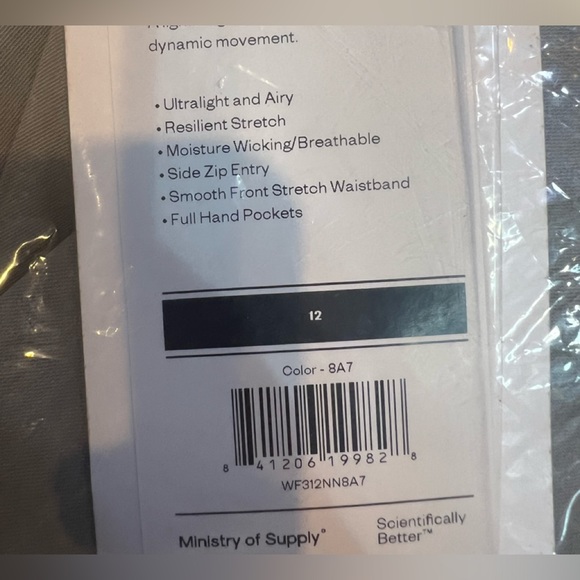 NWT Ministry of Supply Swift Drape Pant - Picture 8 of 8